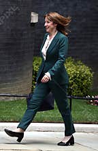 Rachel Reeves at Downing Street.