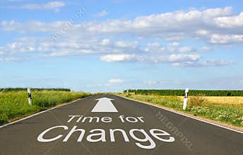 Time for change sign