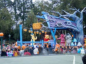 Mickey\'s halloween celebration