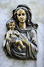 Virgin Mary and Jesus