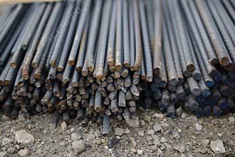 Building steel bars