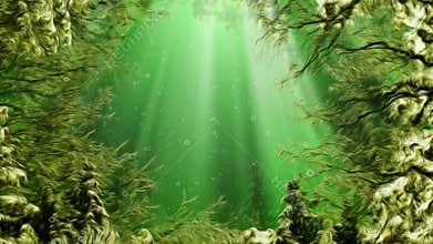 Under water scene loop