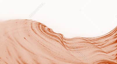 Mysterious red surface. Abstract painting