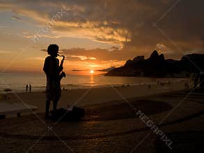 Jazz on Ipanema Beach