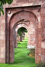 Arch corridor