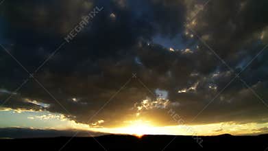 Desert Sunset Time-lapse