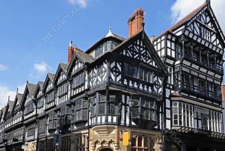 Tudor buildings, Chester.
