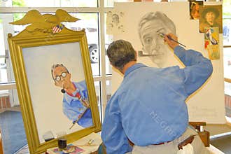 Norman Rockwell Statue