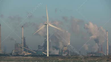 Wind turbine producing alternative energy