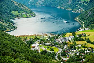 Geiranger Panorama Norway