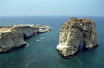 Pigeon Rocks, Beyruth, Lebanon