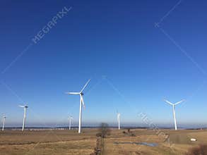Windturbines in Poland