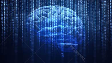 Artificial intelligence concept