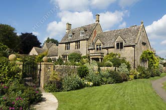 English country homes made from stone