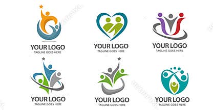 People vector logo