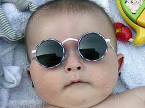 Boy with sunglasses