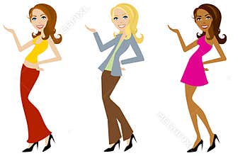 Trendy Fashion Models