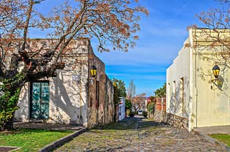The plaza mayor of Colonia, Uruguay
