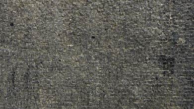 Water Flows on Brick Stone Wall Background Texture