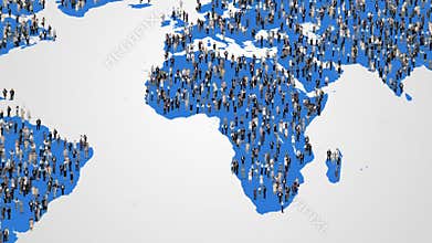 Group of business people meeting