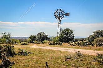 Texas Hill Country Windmill