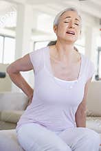 Woman With Back Pain