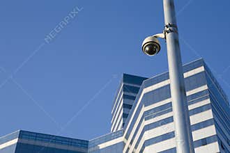 A security camera