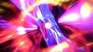 Abstraction resembling vigorous the hypnotic eyes of a demon on a dark background. Fractal art graphics.