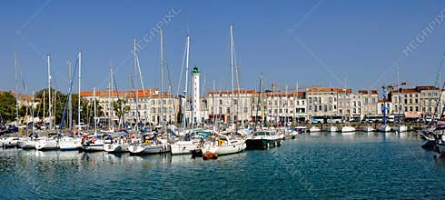 Port of La Rochelle in France
