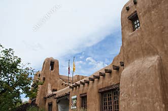 Adobe Museum in Santa Fe New Mexico