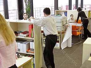 Short break at work