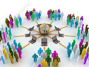 Internet concept