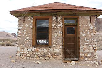 Brothel in Rhyolite
