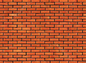 Seamless brick wall