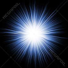 Blue Star Burst