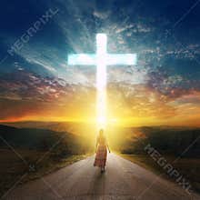 Road to the cross