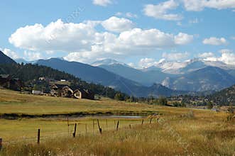 Houses around Boulder, Colorado