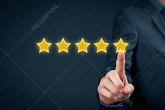 Review increase rating