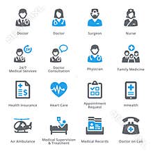 Medical Services Icons Set 1 - Sympa Series