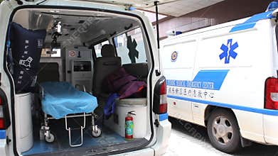Ambulance inside
