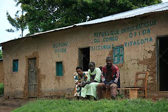 2nd Nov 2008. Refugees from DR Congo