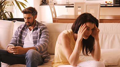 Couple in to an argument