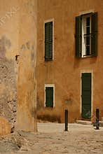 Calvi town in Corsica