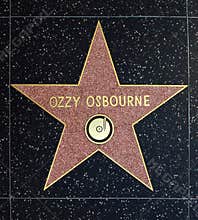 Ozzy Osbourne Star