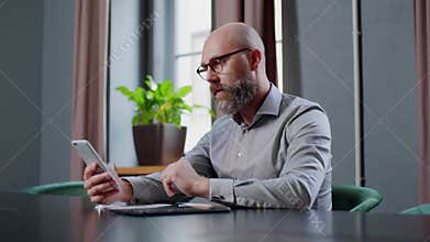 Company Manager at Online Business Meeting .
