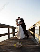 Bride and Groom dance
