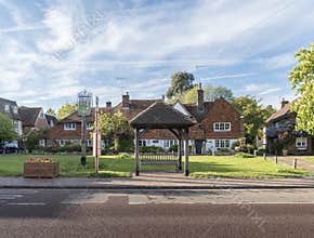 Brasted Village, Kent, UK
