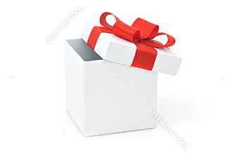 Open gift box