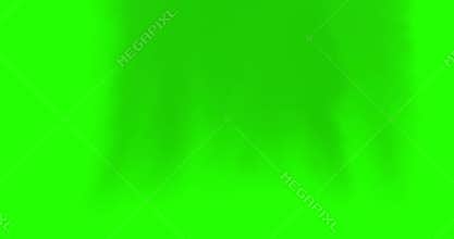 Fire explotion energy  movement on chroma key green screen