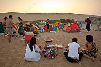 Camping picnic